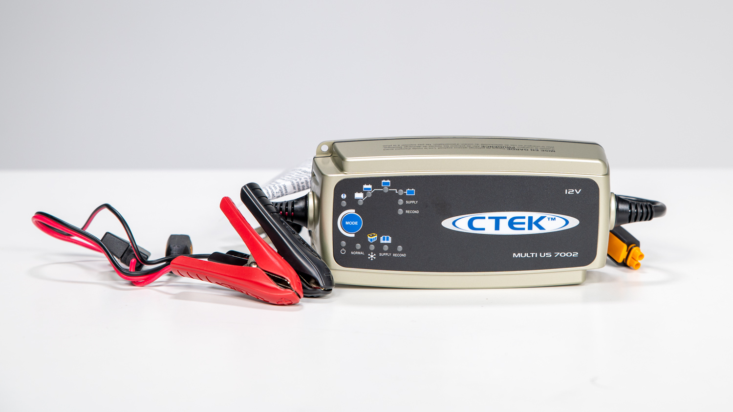 The CTEK car battery charger.